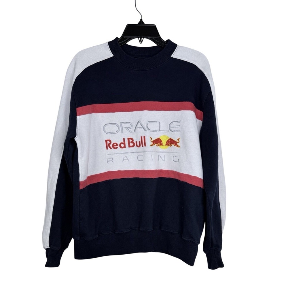 Hollister Oracle Red Bull Racing Pullover‎ Crewneck Sweatshirt Mens Size Small